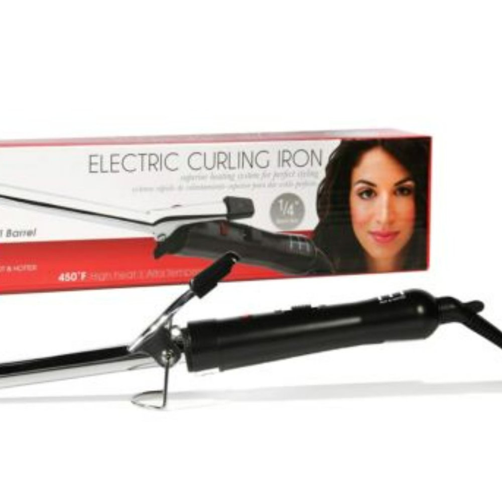 Hot & Hotter Electric Curling 1/4" Iron #5859 Open Box - No Box - Picture 2 of 3